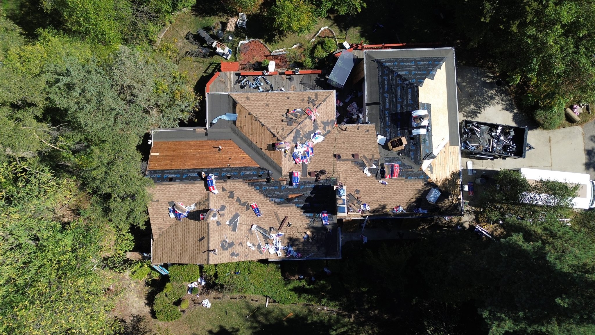 Roofing project in Michigan